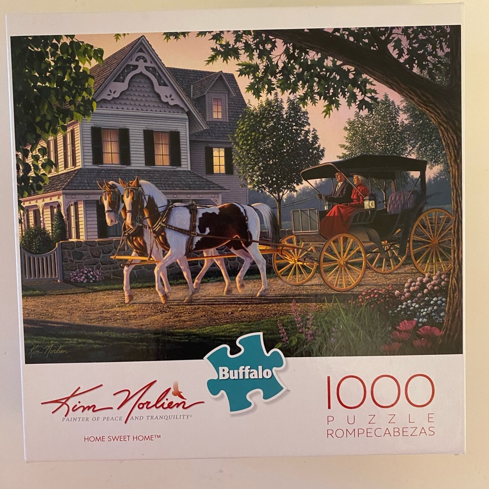 Buffalo David Bitton Tranquil Evening Puzzle